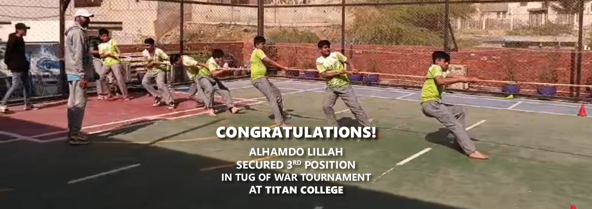 Tug of War at Titan College